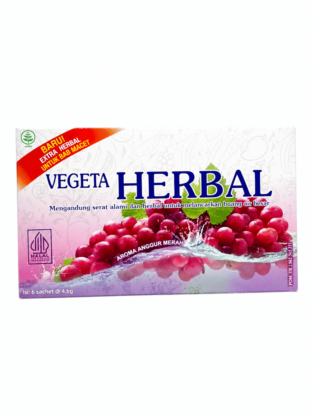 Vegeta Herbal Anggur Isi 6 Pcs x 4.6 gr – 1