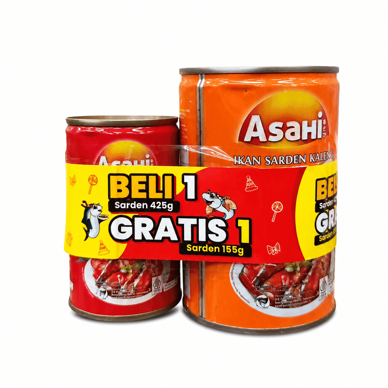 Asahi Sarden Saus Pedas 425 gr – 2