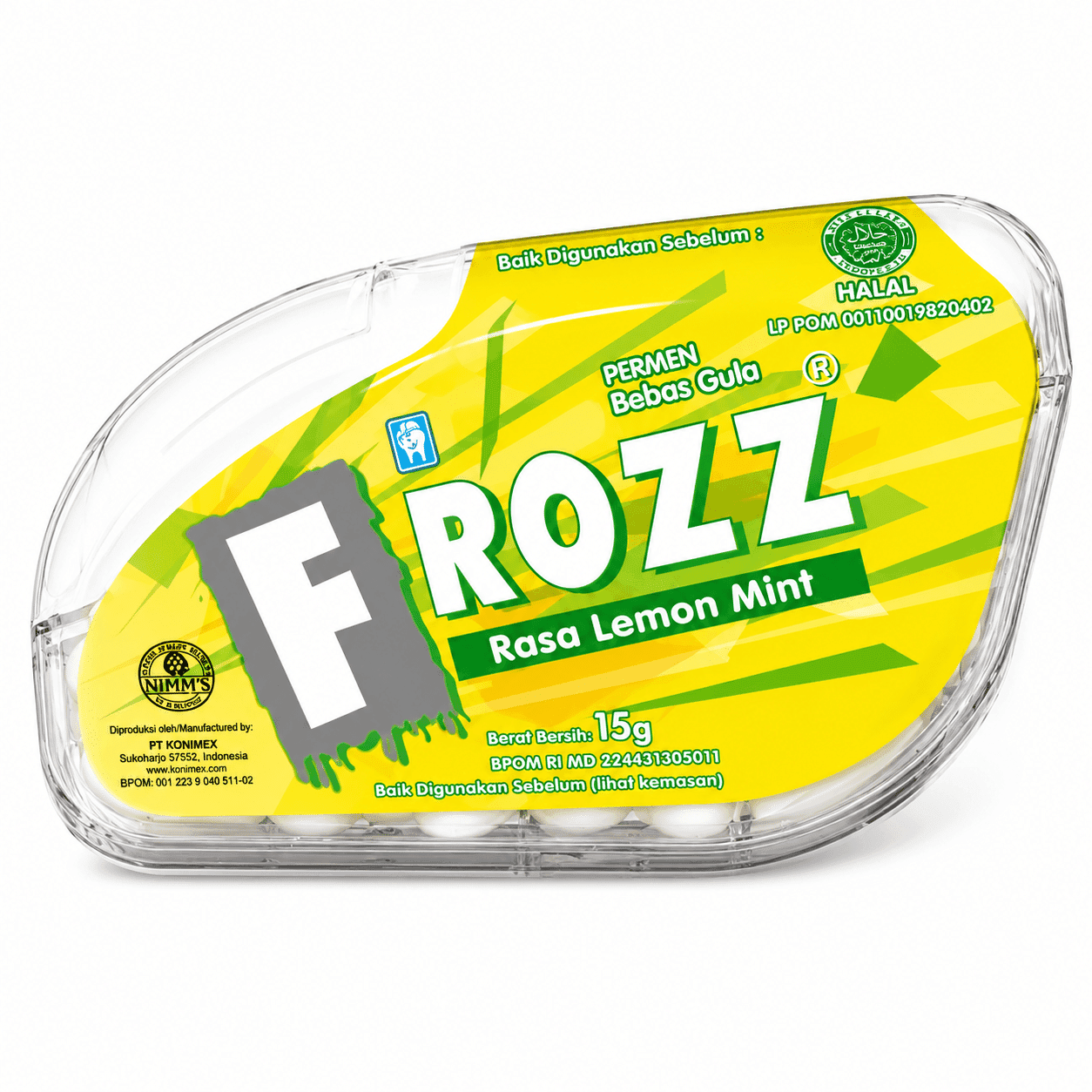 Frozz Lemon Mint 15 gr – 1