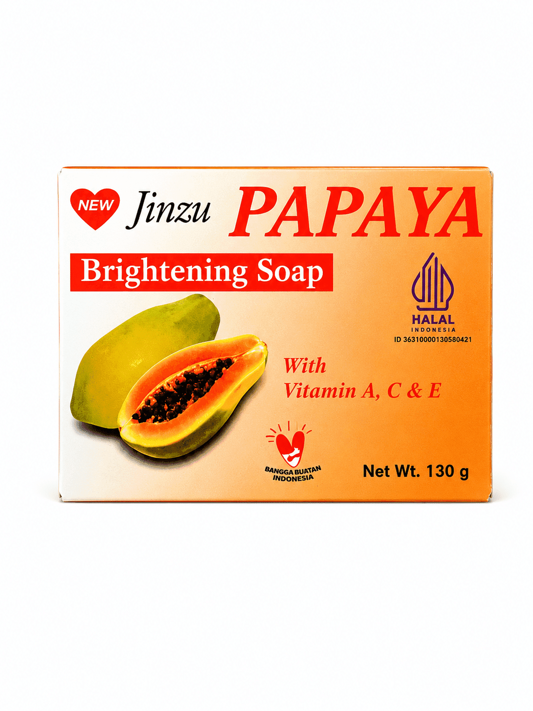 Jinzu Sabun Papaya Bright 130 gr – 1