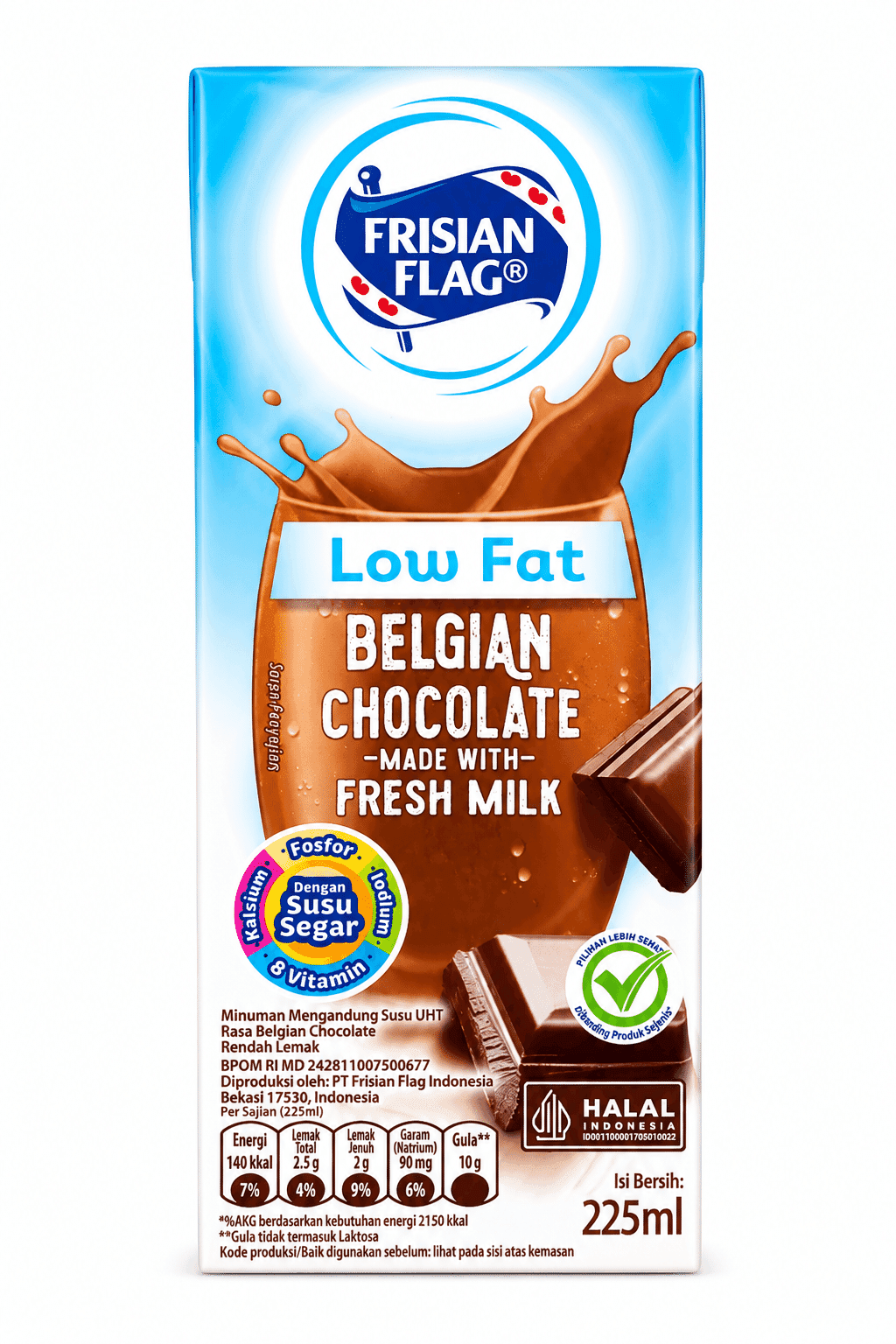Bendera Susu Uht Cokelat 180 ml – 1