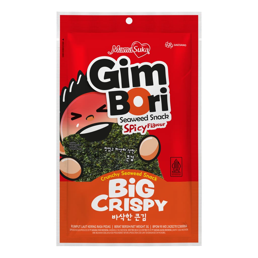 Mama Suka Big Crispy Rasa Pedas 3 gr – 1