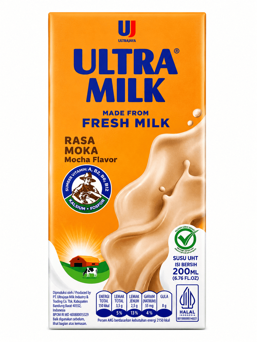 Ultra Susu Uht Moka 200 ml – 1