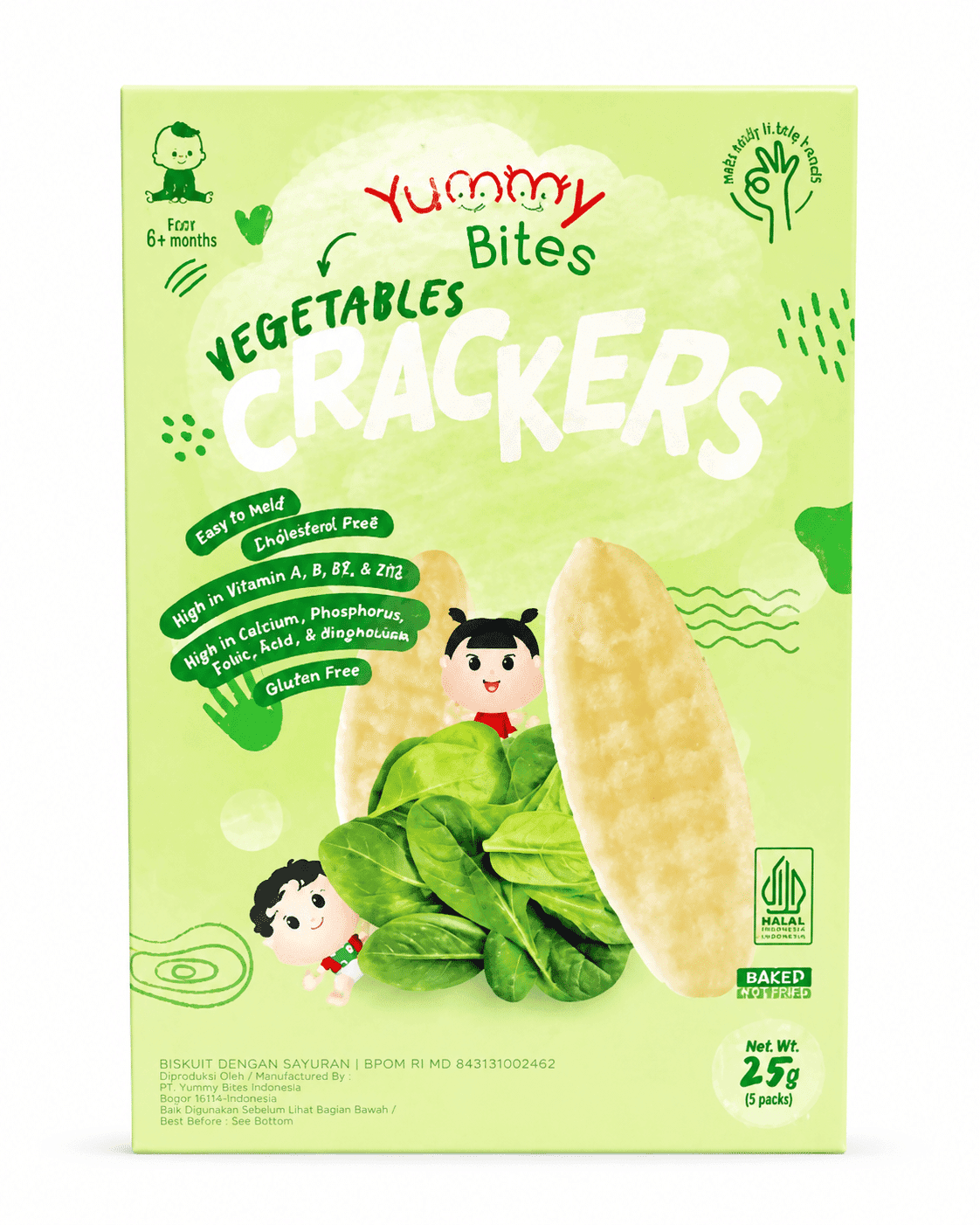 Yummy Bites Sayuran 25 gr – 1
