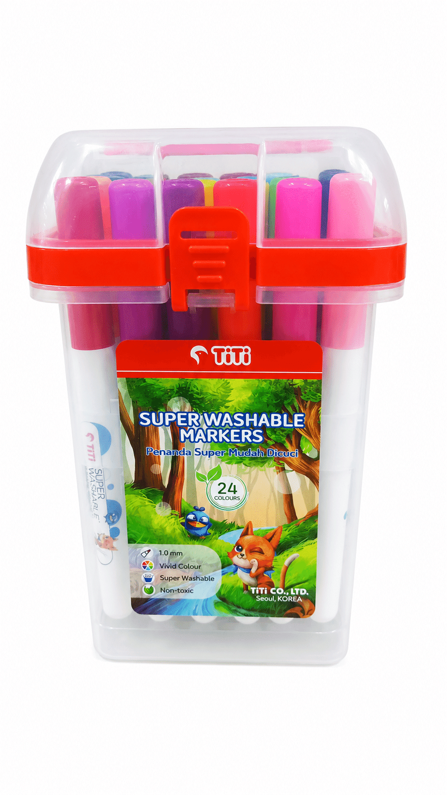 Titi Spidol Super Washable 24 Warna – 1