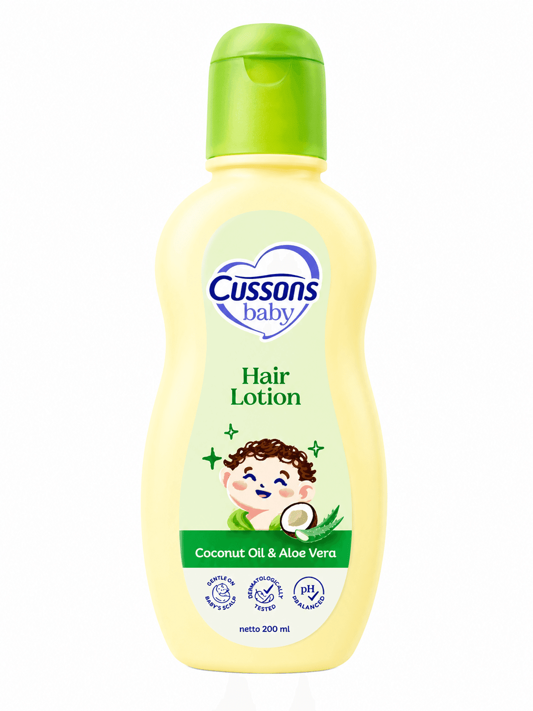 Cusson Hair Lotion Coconut Oil Aloe Vera 200 ml – 1