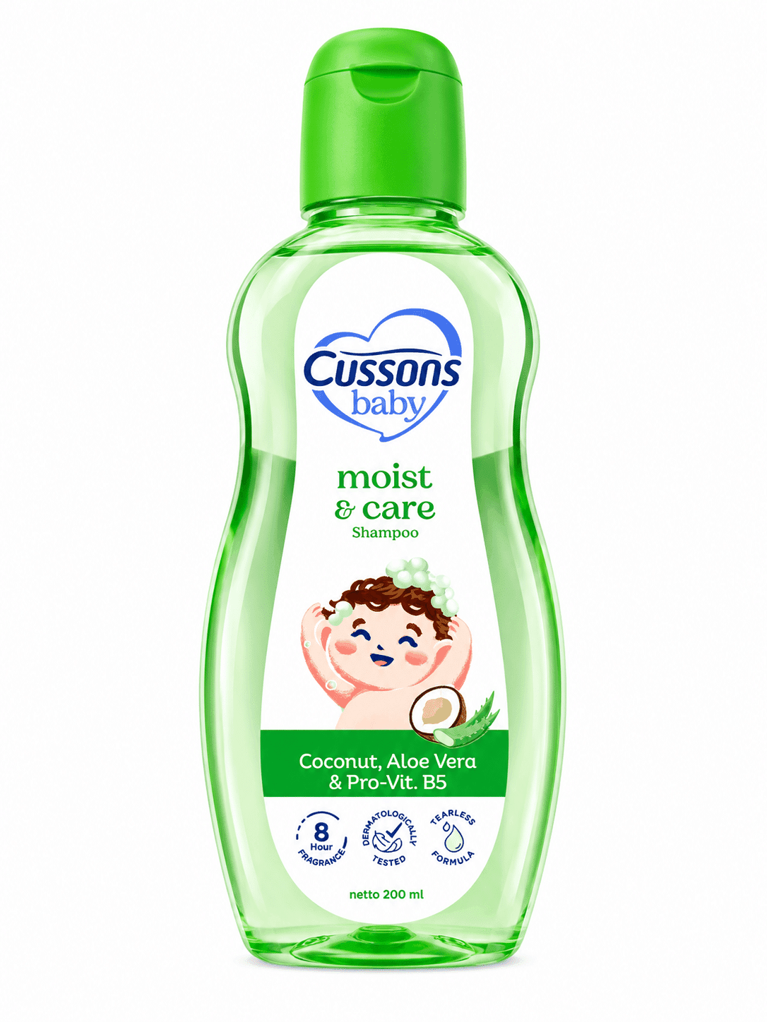 Cusson Baby Shampoo Coconut Oil Aloe 200 ml – 1