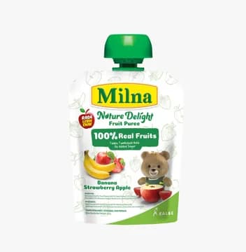Milna Nature Delight Banana Strawberry Apple 80 gr – 1