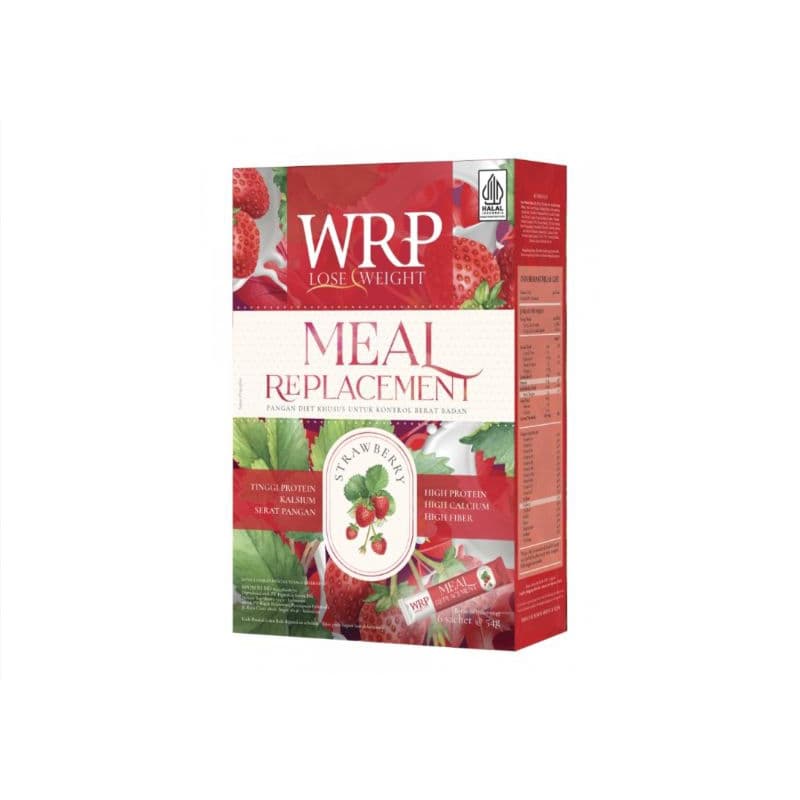 Wrp Meal Replacement Diet Stroberi 6 sachet – 1