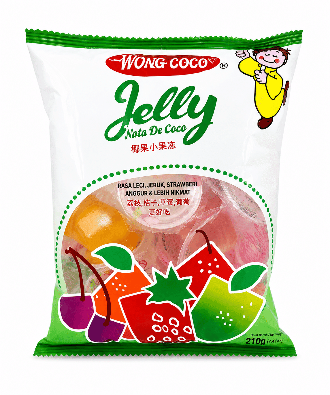 Wong Coco Mini Jelly 14 gr x 15 pcs – 1