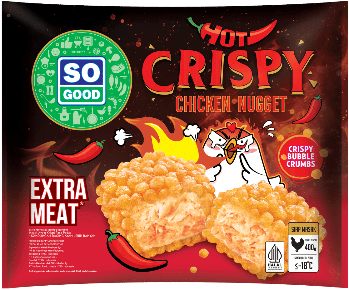 So Good Nugget Ayam Pedas Krispi 400 gr – 1