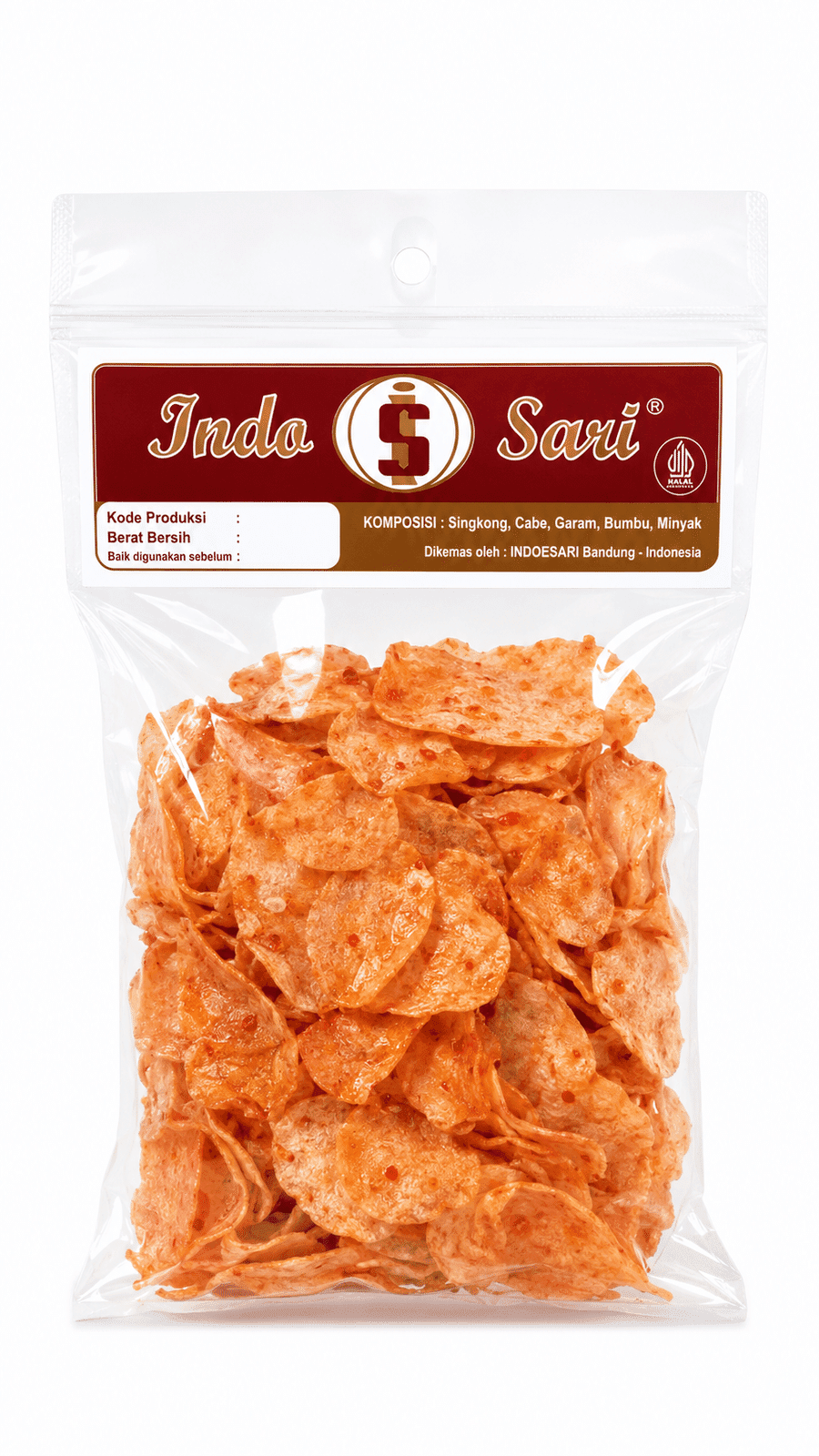 Indosari Singkong Pedas – 1