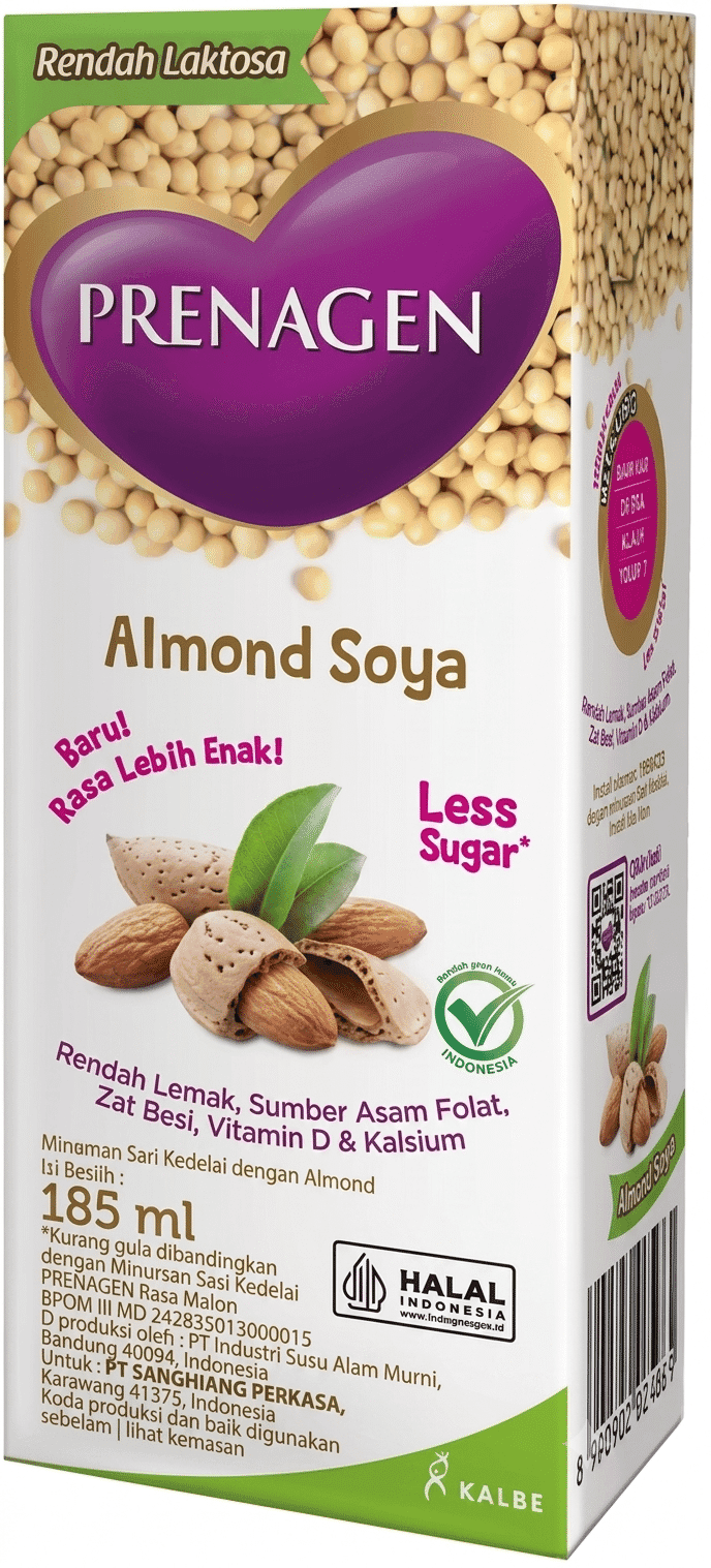 Prenagen UHT Almond Soya 185 ml – 1