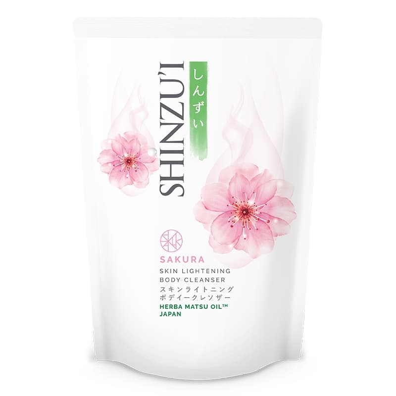 Shinzui Body Cleanser Sakura Pouch 380 ml – 1