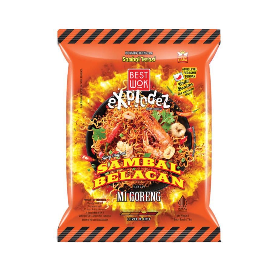 Best Wok Sambal Belacan Mie Goreng 75 gr – 1