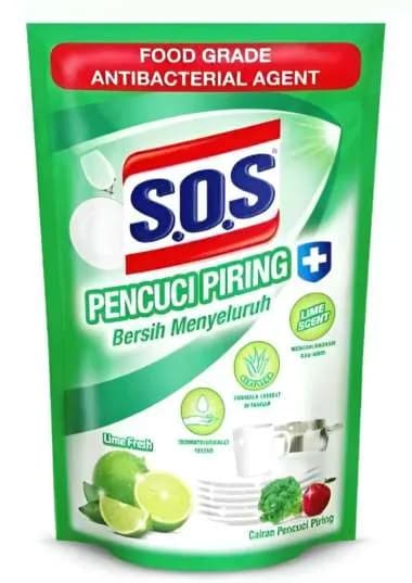Sos Pencuci Piring Jeruk Nipis 650 ml – 1