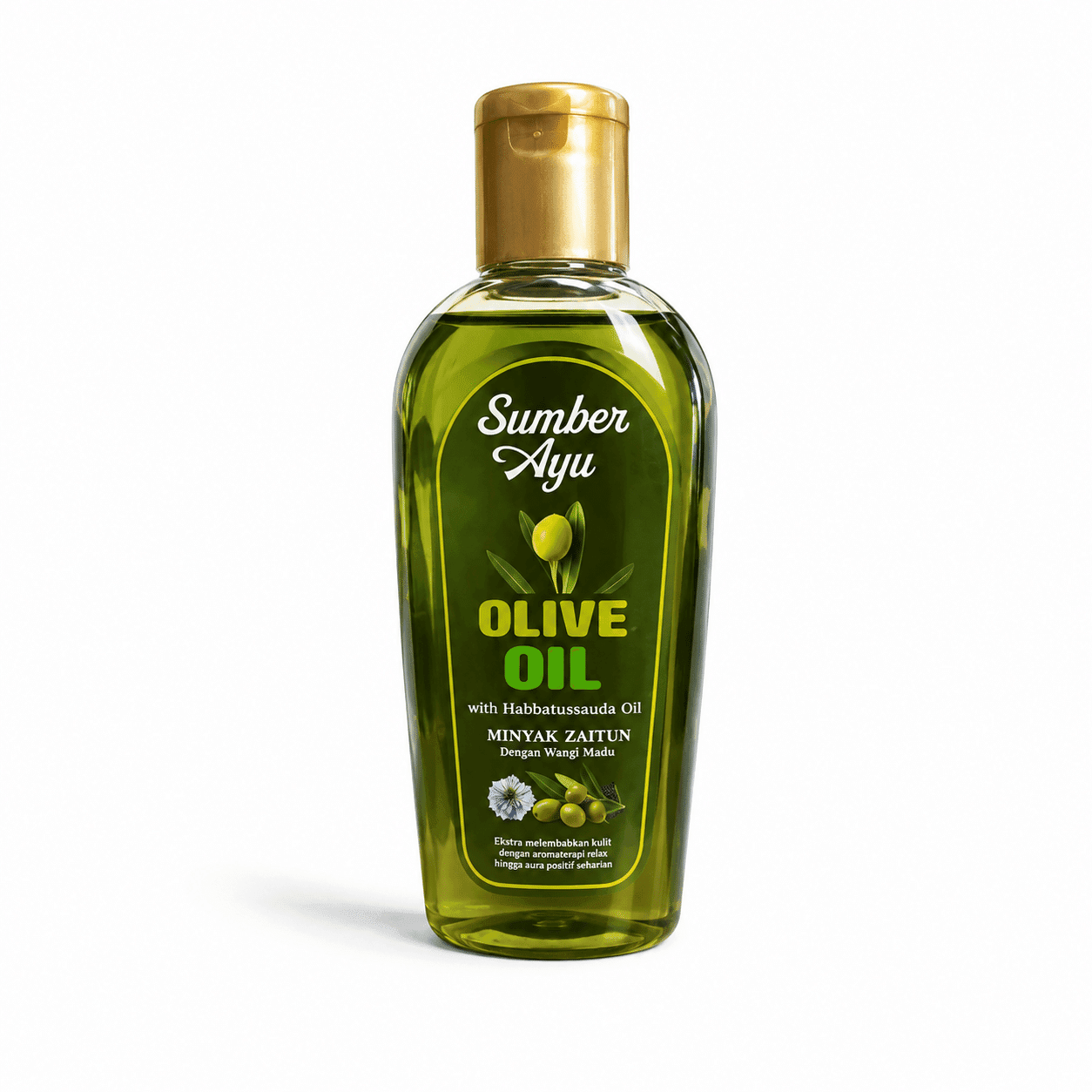 Sumber Ayu Minyak Zaitun dengan Minyak Habbatussauda 150 ml – 1
