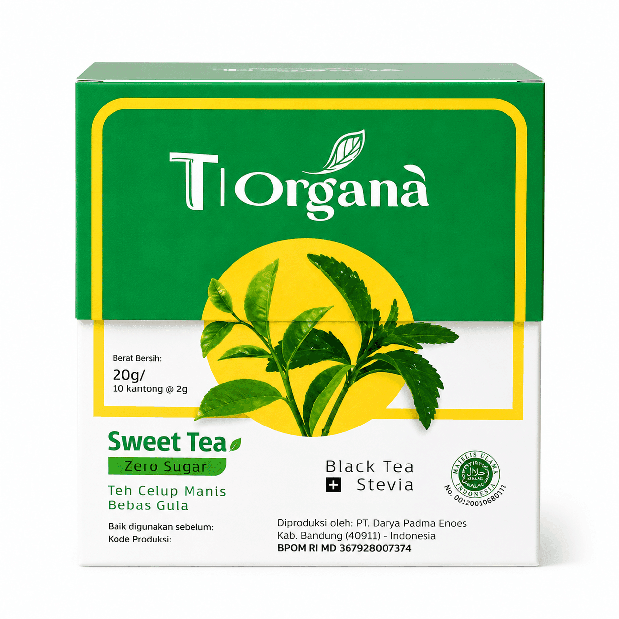 T Organa Sweet Tea 20 gr x 10 Pcs – 1