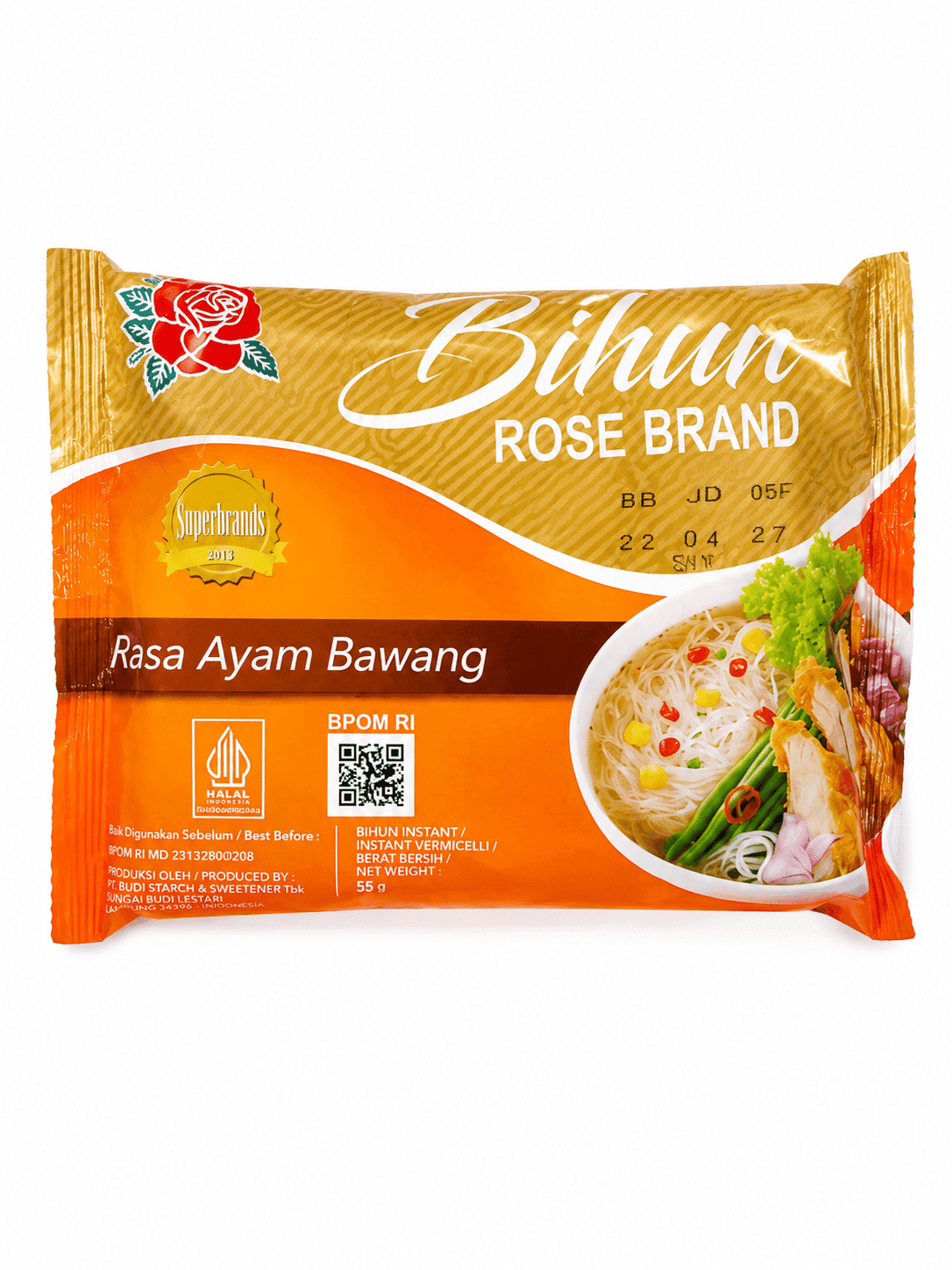 Rose Bihun Instan Ayam Bawang 55 gr – 1