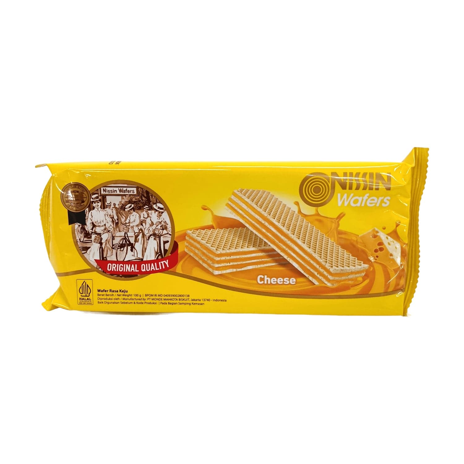 Nissin Wafer Keju 100 gr – 1