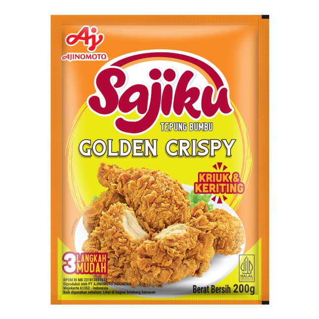 Sajiku Tepung Bumbu Golden Crispy 200 gr – 1