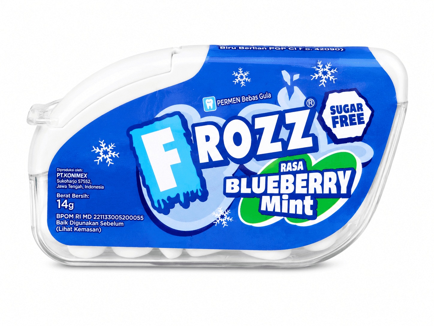 Frozz Blueberry Mint 14 gr – 1