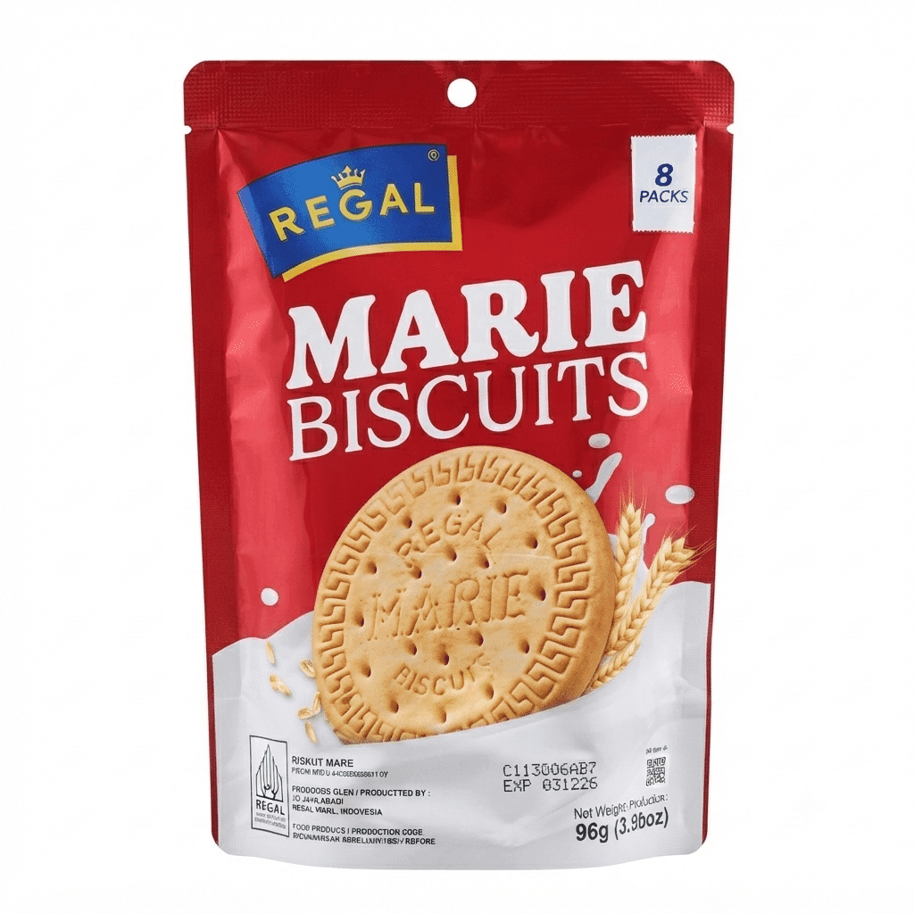 Regal Marie Biskuit Pouch 96 gr – 1