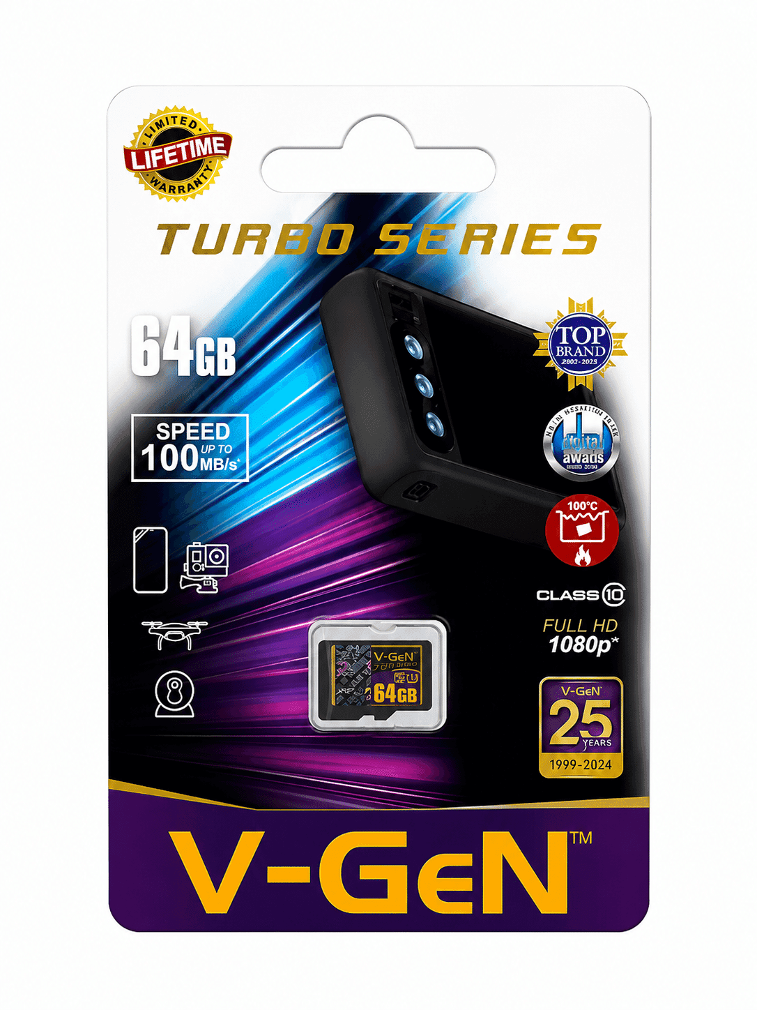 V-Gen Micro SD 64GB Turbo – 1