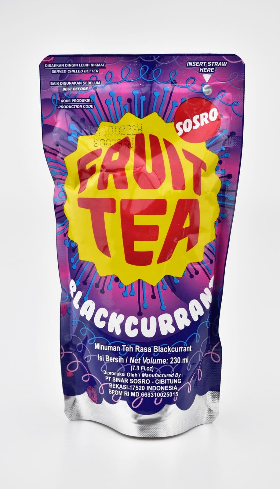Fruit Tea Blackcurrant Pouch 200 ml – 1