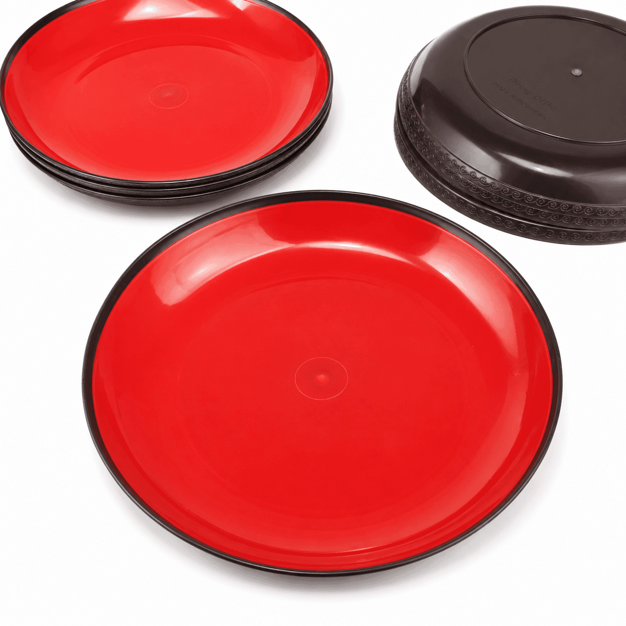 Piring Oishi Merah – 1