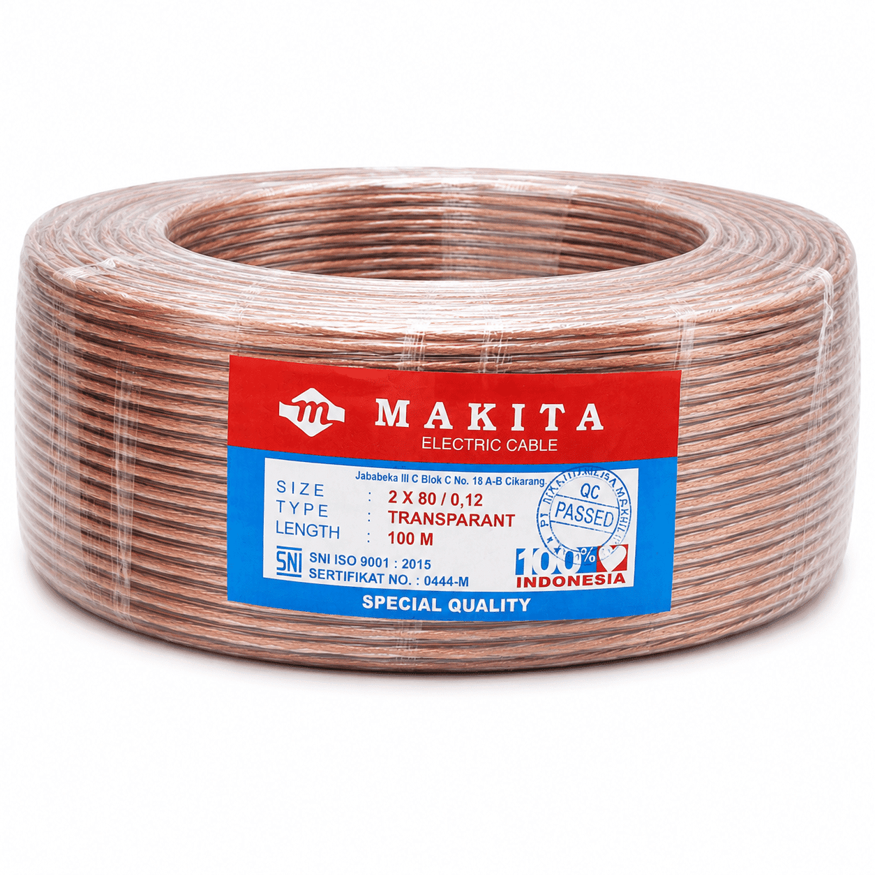 Makita Kabel Monster 2x80 Per 1 Meter – 1
