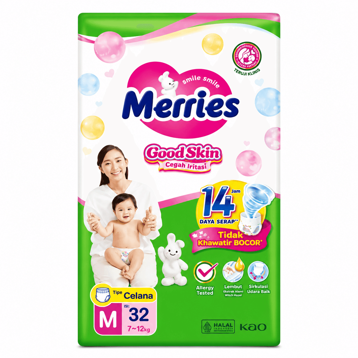 Merries Popok Celana M isi 32 – 1