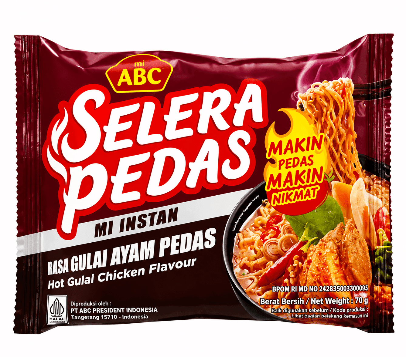 Abc Mie Rebus Gulai 70 gr – 2