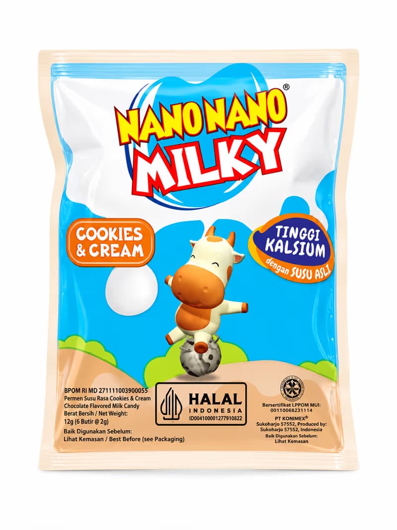 Nano Nano Milky Cookies Cream 12 gr – 1