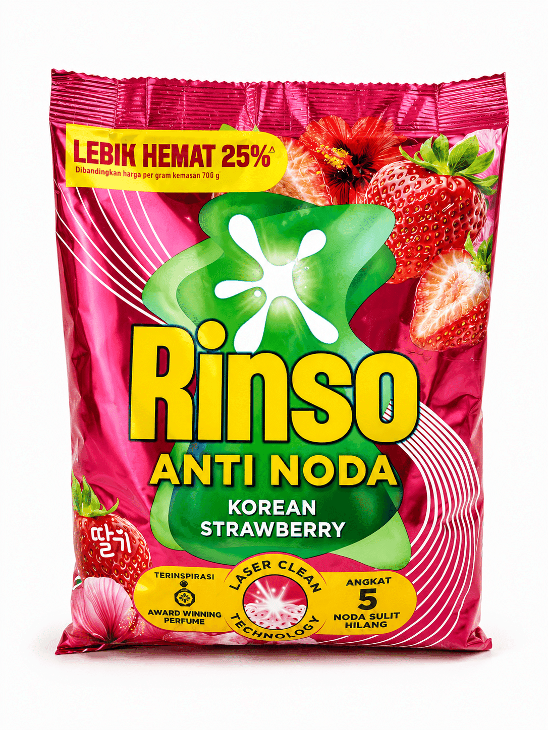 Rinso Detergen Korean Strawberry 1,4 kg – 1
