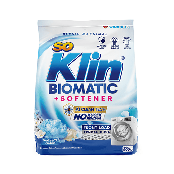 Soklin Bio-Matic Softener Front Load 900 gr – 1