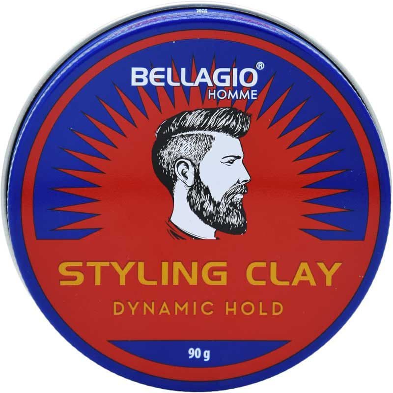 Bellagio Pomade Styling Clay Merah 90 gr – 1