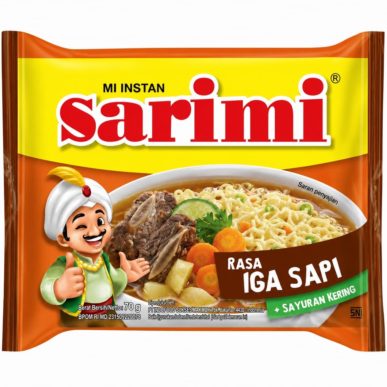 Sarimi Rasa Iga Sapi 70 gr – 1