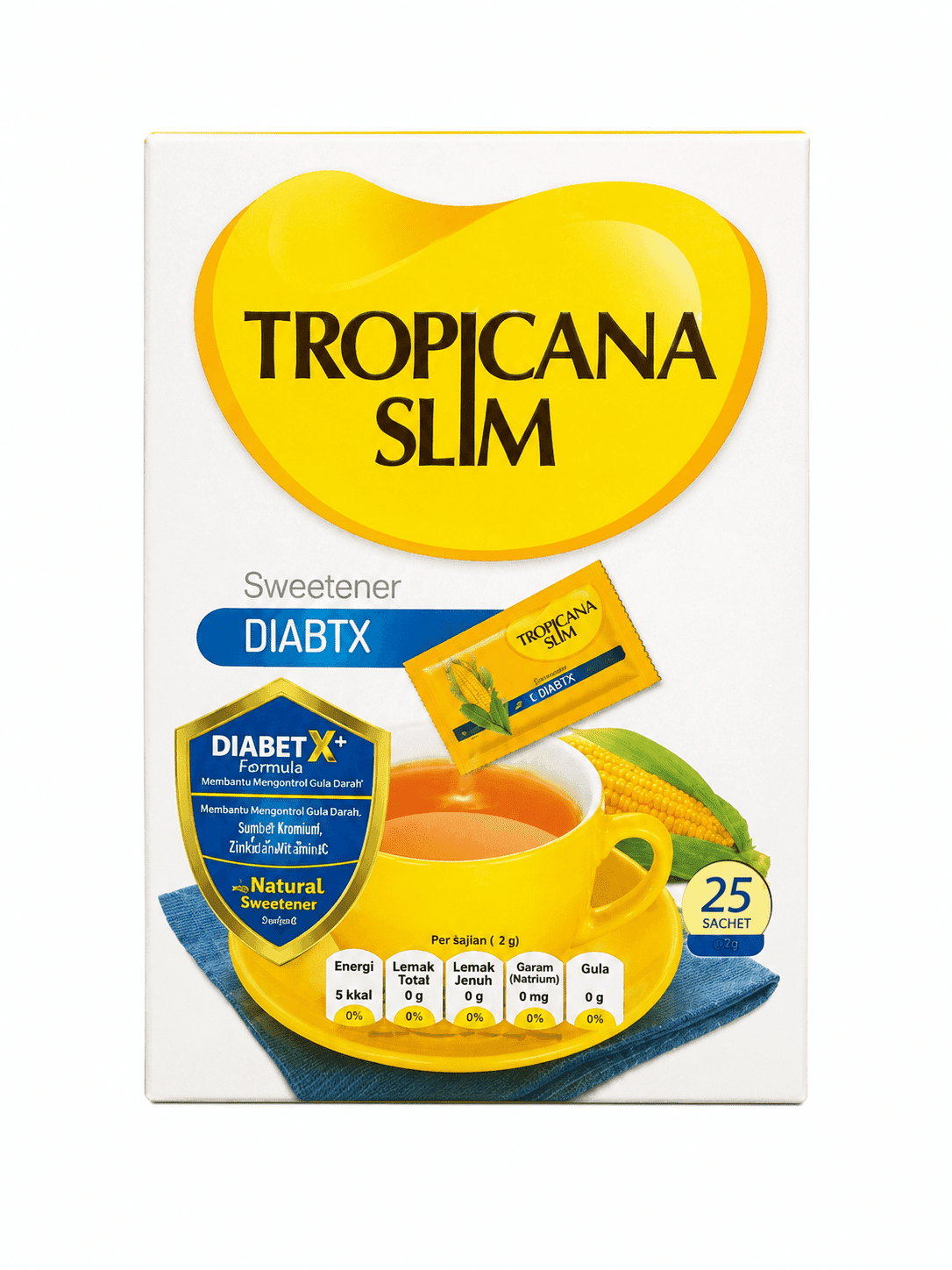 Tropicana Slim Pemanis Diabetic 25 Sachet – 1