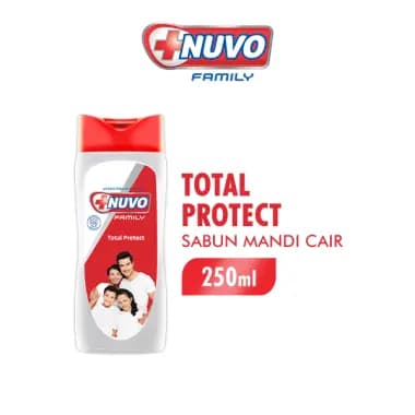 Nuvo Sabun Cair Merah Botol 250 ml – 2