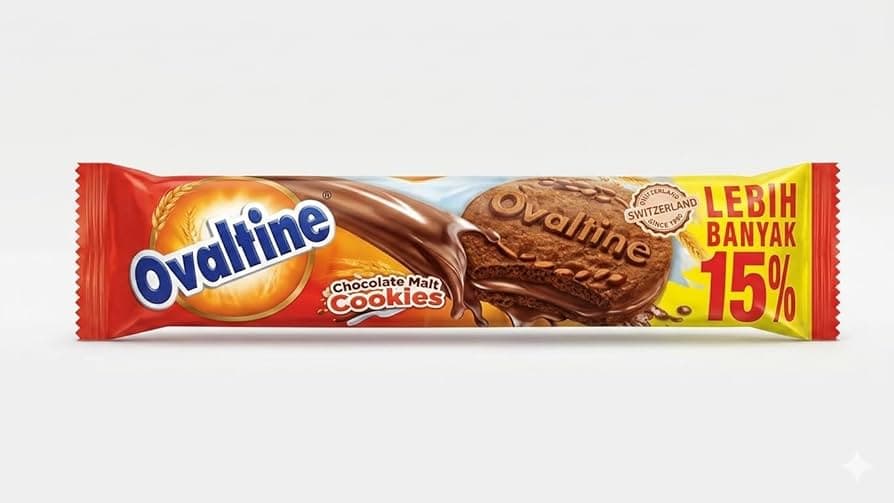 Ovaltine Cookies Cokelat Malt 104 + 16 gr – 1