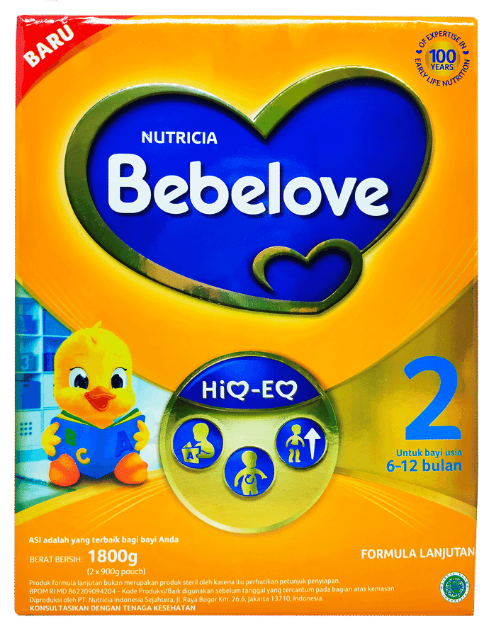 Bebelove Nutri Great 6-12 Bulan 1,8 kg – 1