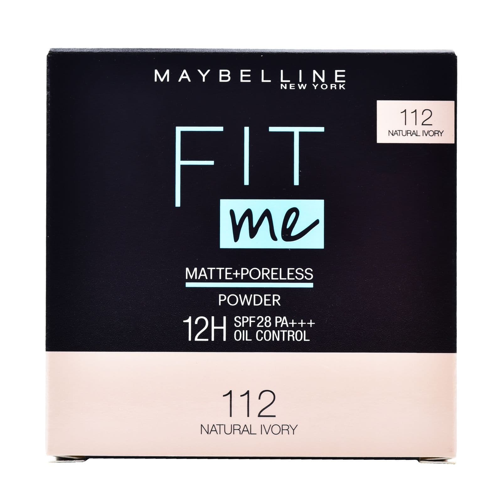 Maybelline Fit Me Ultimate Two Way Cake Spf 44 112 Natural Ivory – 1