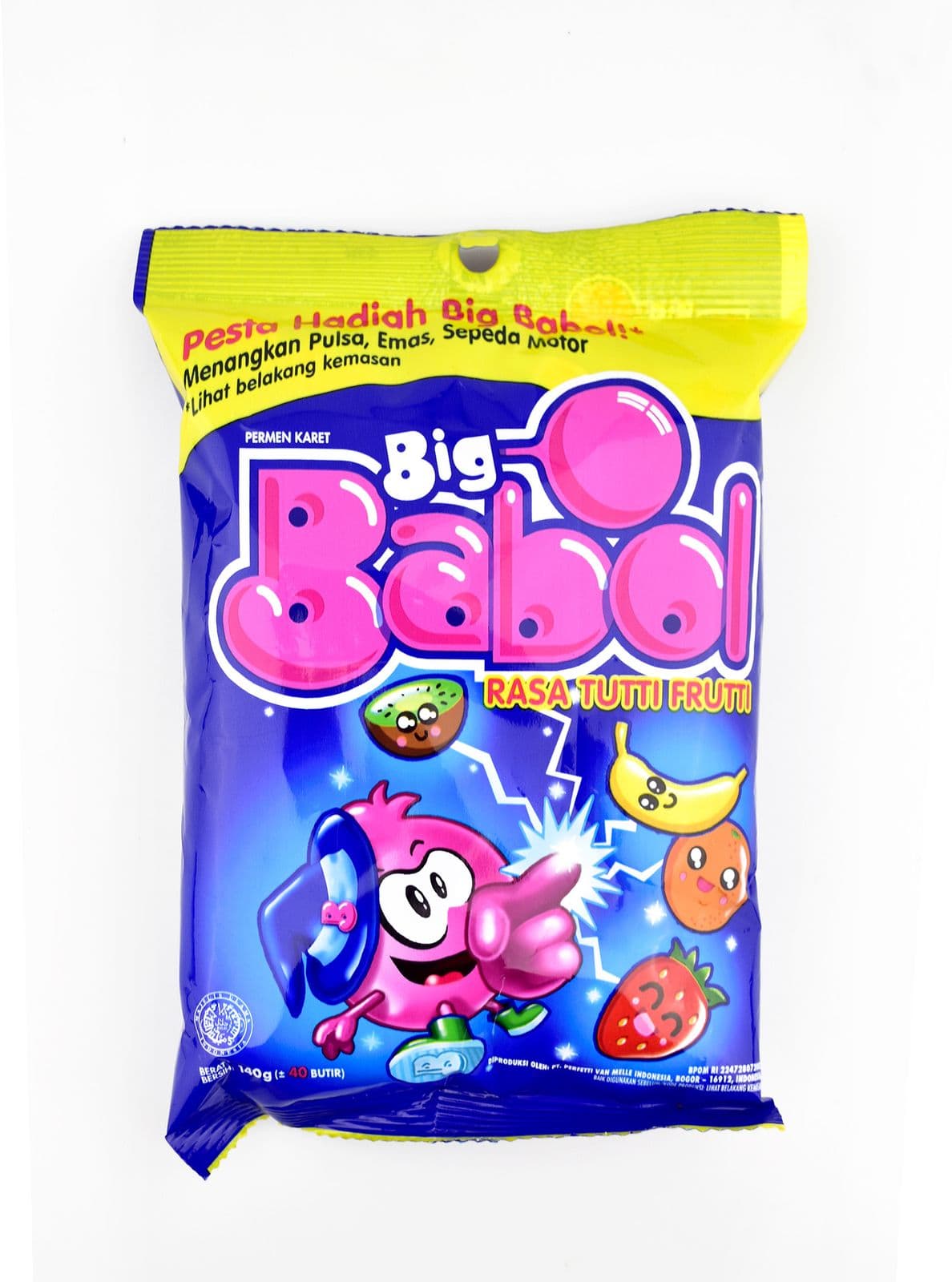 Big Babol Permen Karet Rasa Tutti Frutti 140 gr – 1