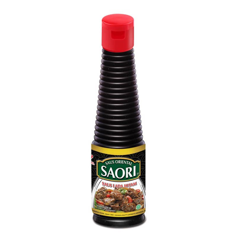 Saori Saus Lada Hitam 133 ml – 1
