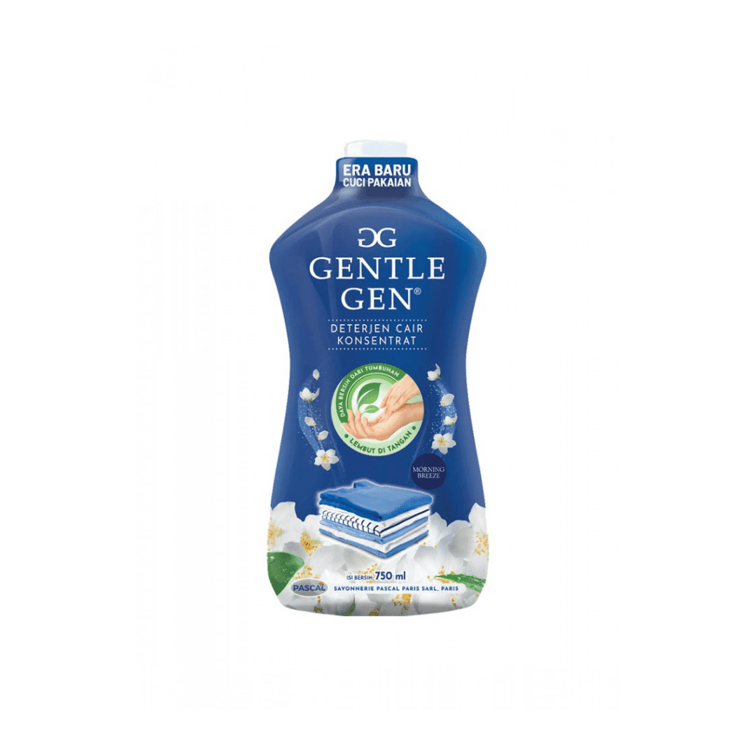 Gentle Gen Deterjen Cair Morning Breeze Botol 700 ml – 1