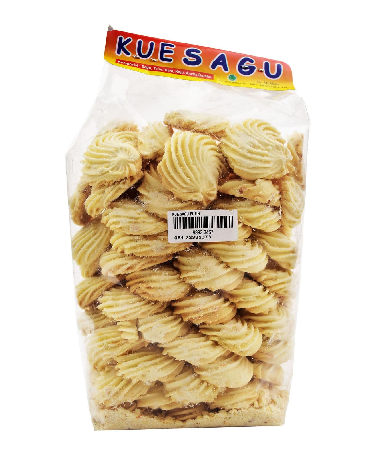 Mahkota Kue Sagu Putih – 1