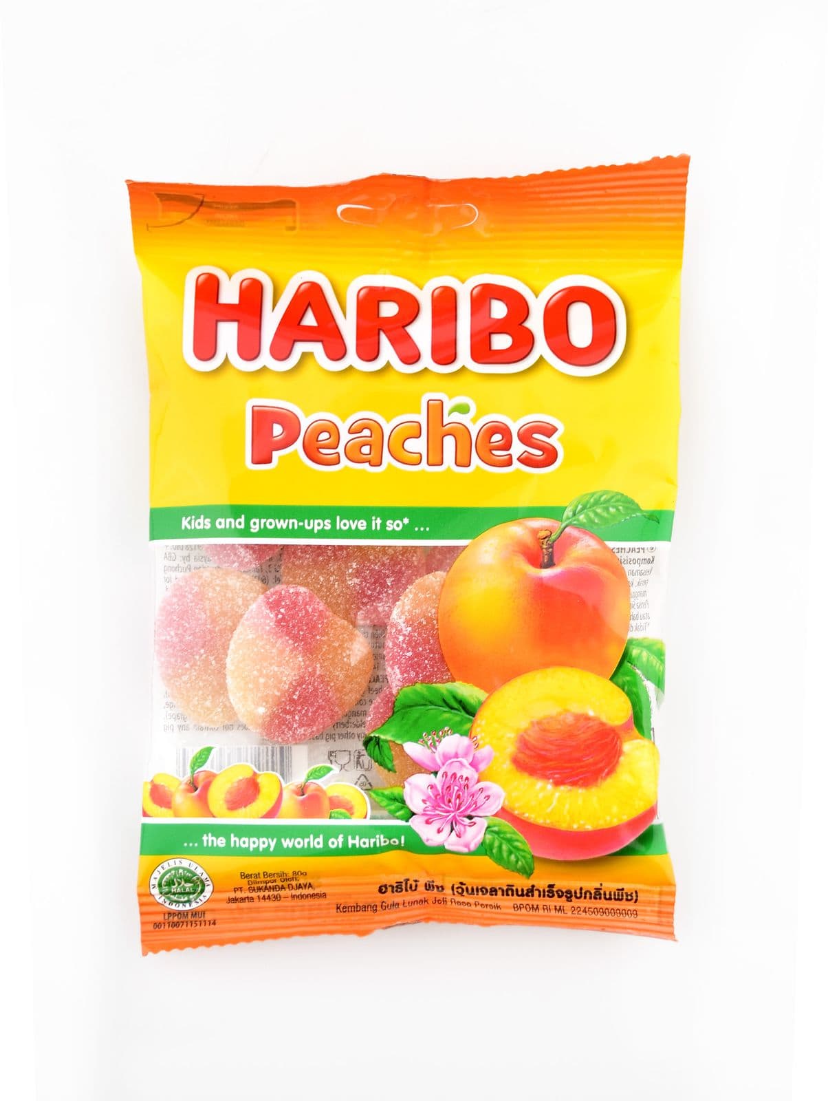 Haribo Peaches 80 gr – 1