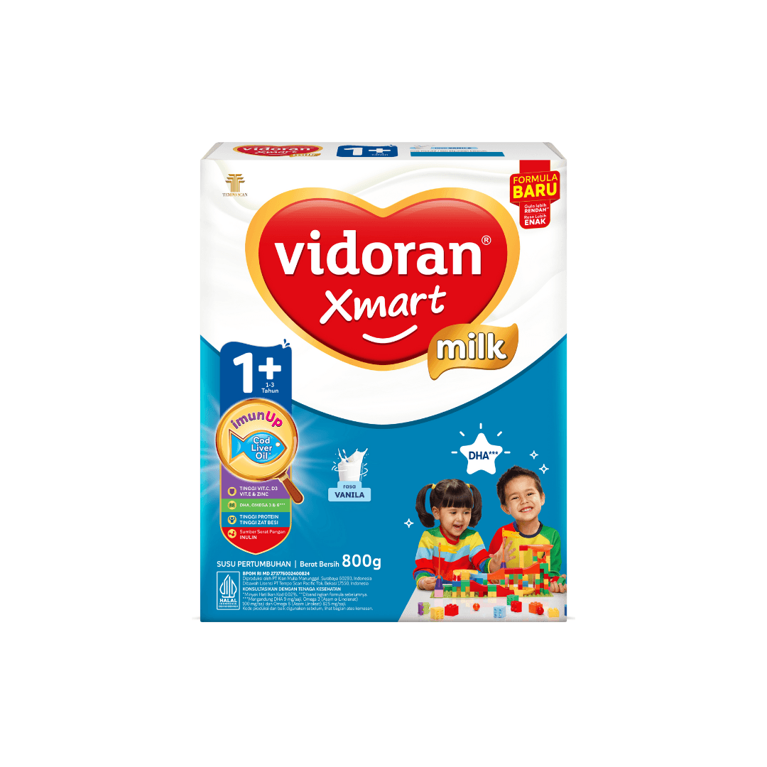 Vidoran Xmart 1+ Vanila 800 g – 1