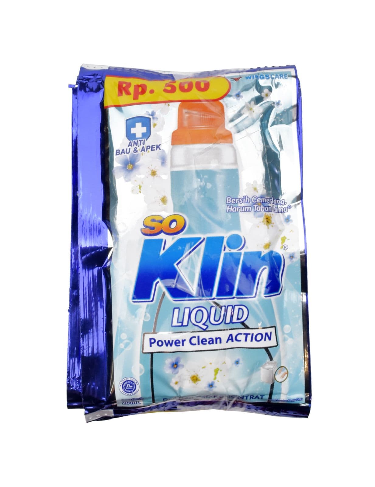 So Klin Liquid Deterjen Anti Bakteri Saset 20 ml – 1